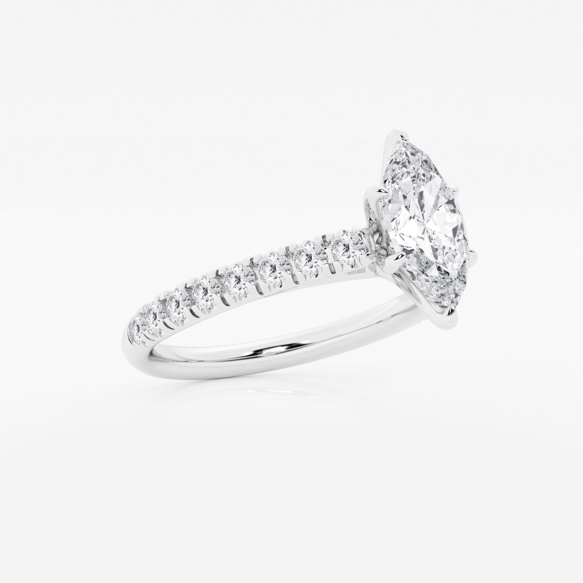 Estelle - French Pave Elegance Engagement Ring