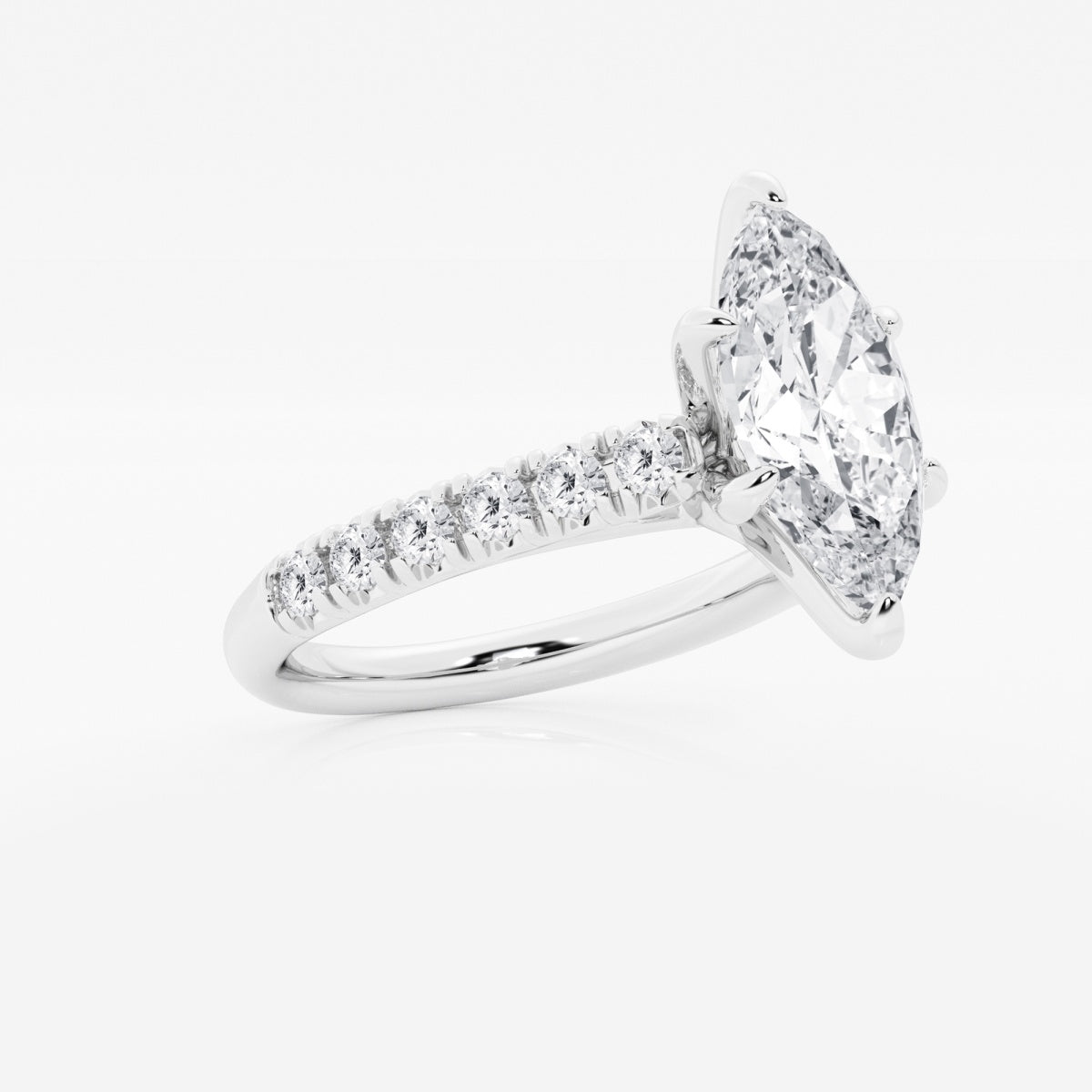 Estelle - French Pave Elegance Engagement Ring