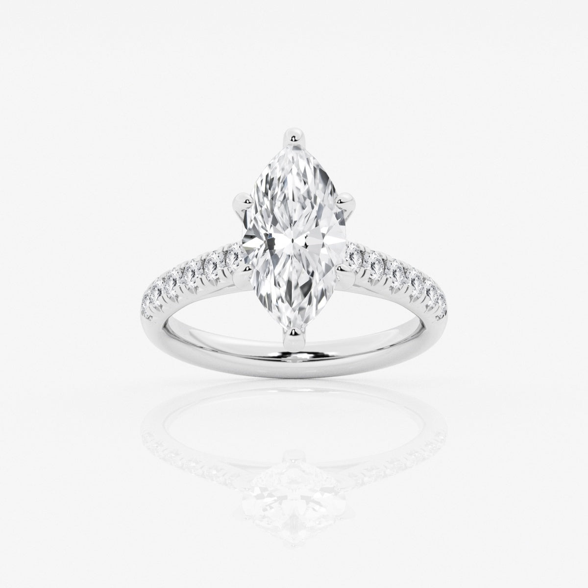 Estelle - French Pave Elegance Engagement Ring