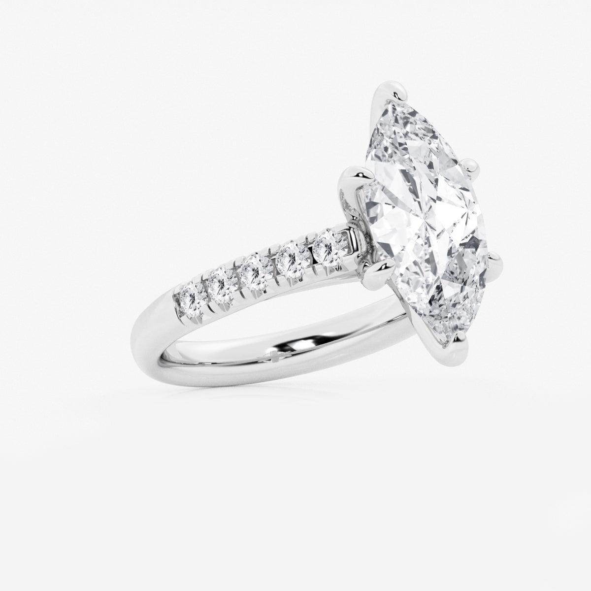 Estelle - French Pave Elegance Engagement Ring