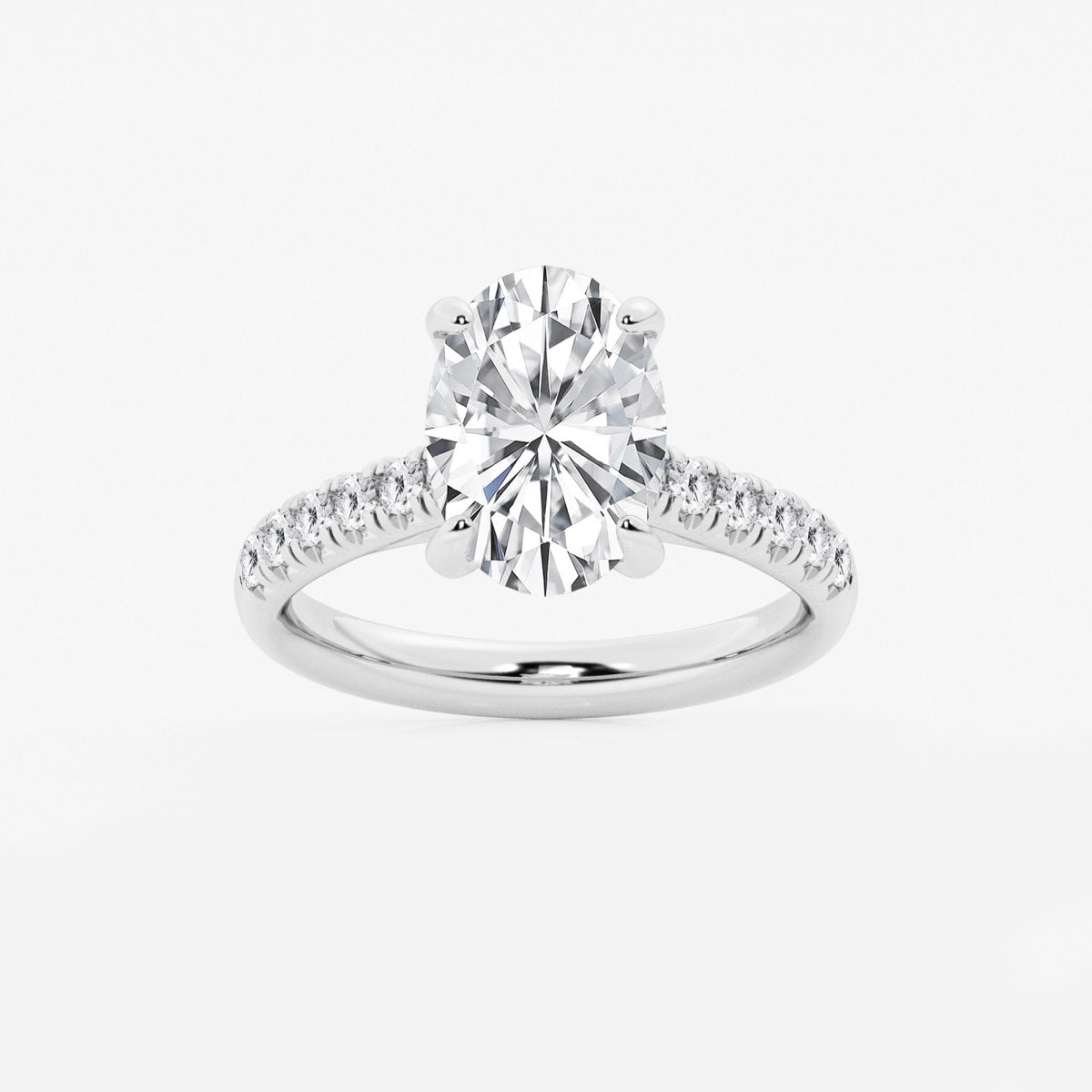 Estelle - French Pave Elegance Engagement Ring