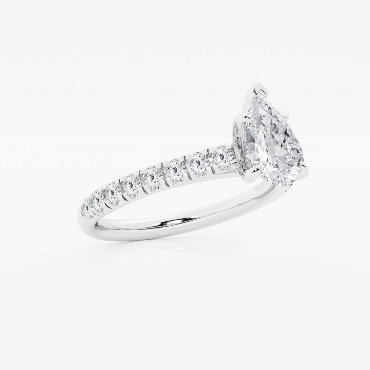 Estelle - French Pave Elegance Engagement Ring