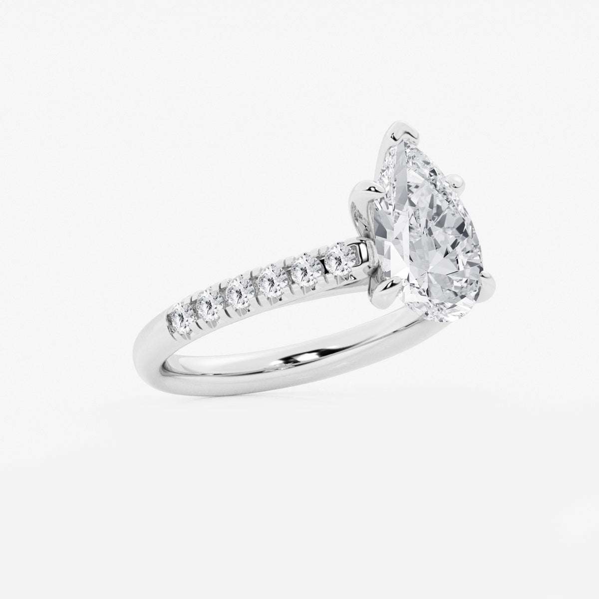 Estelle - French Pave Elegance Engagement Ring