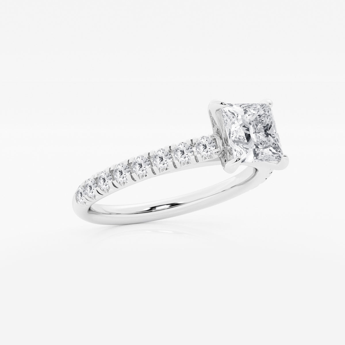 Estelle - French Pave Elegance Engagement Ring