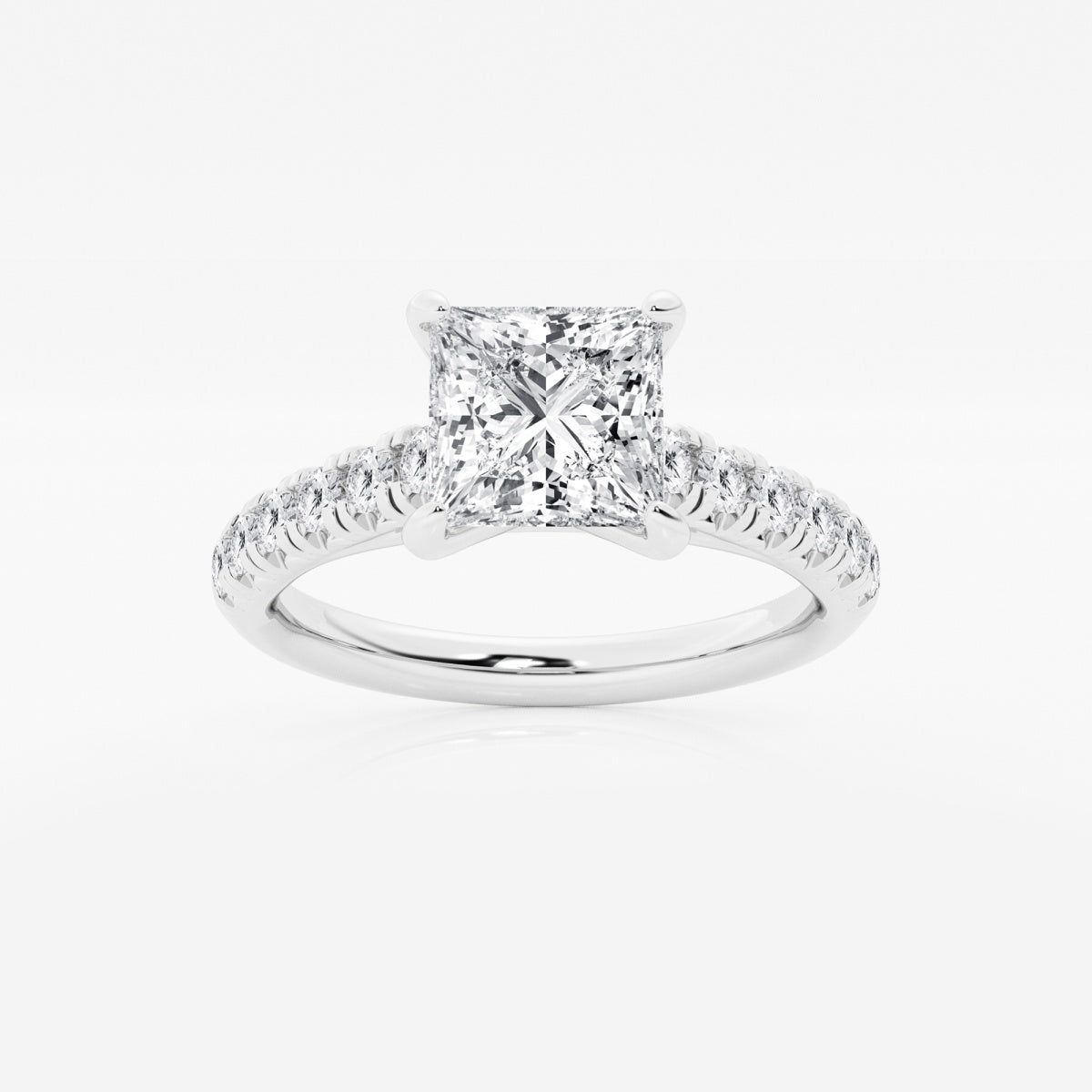 Estelle - French Pave Elegance Engagement Ring