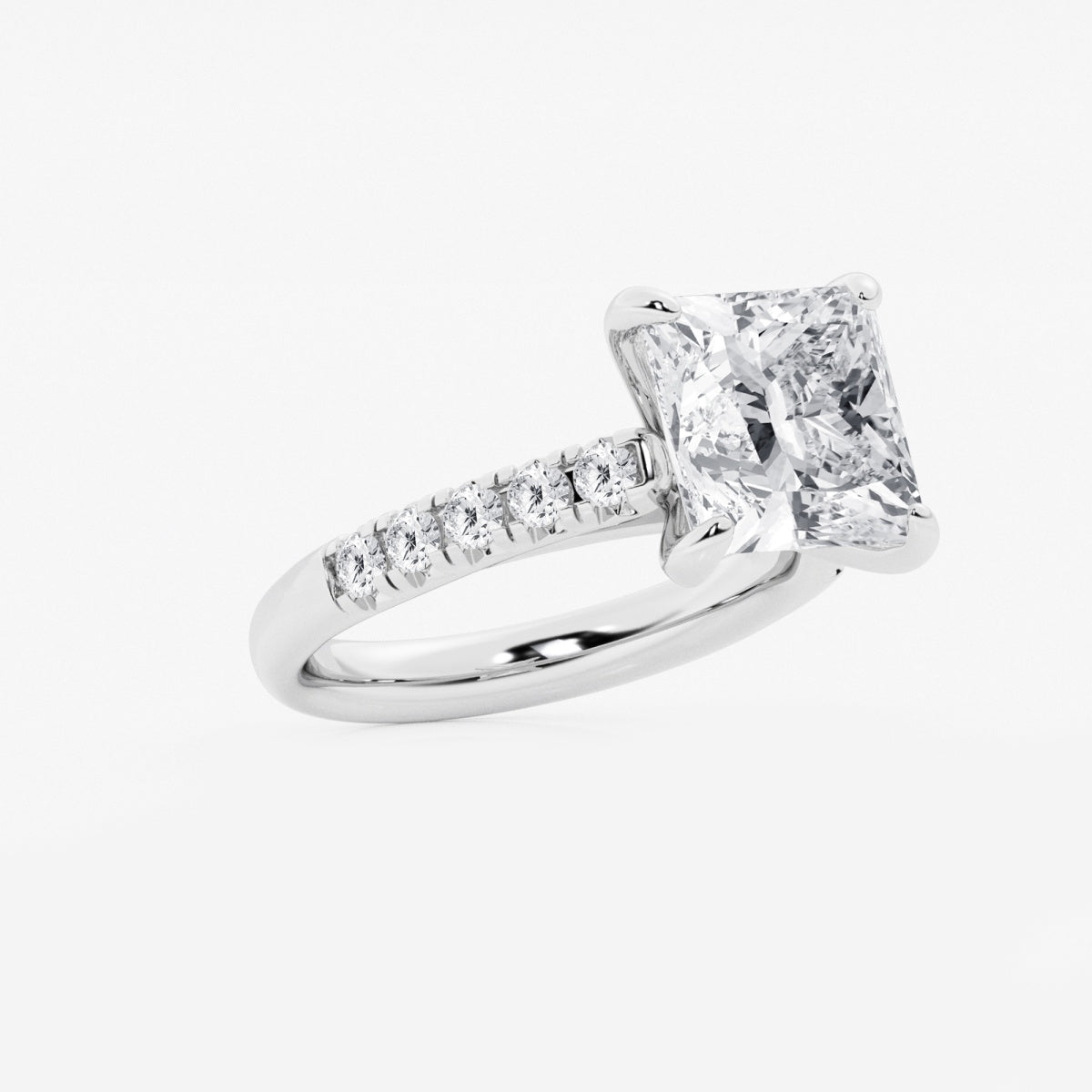 Estelle - French Pave Elegance Engagement Ring