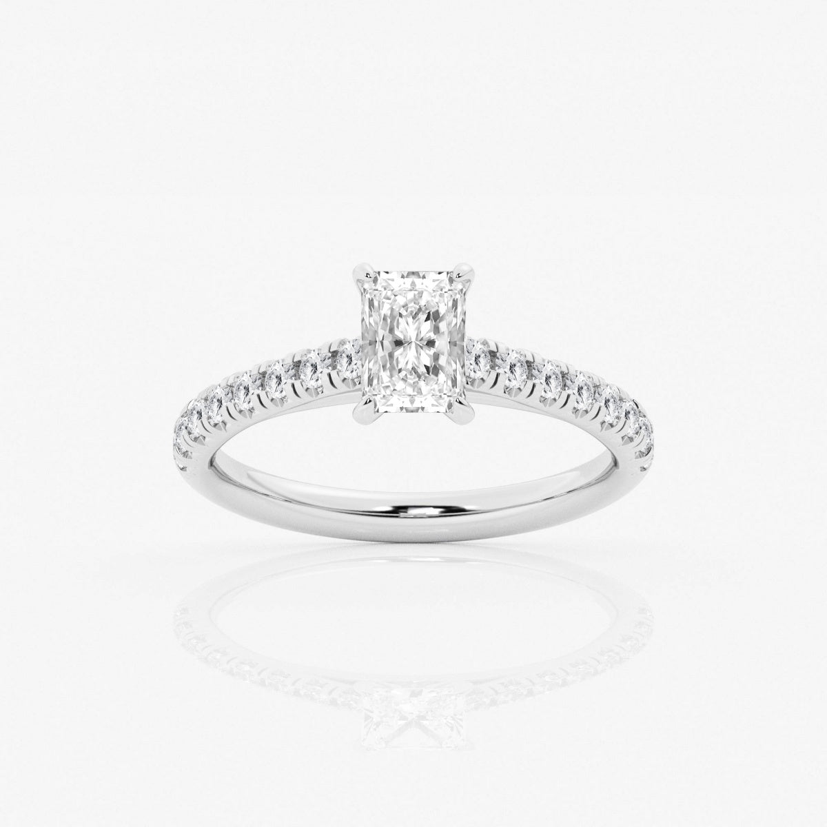 Estelle - French Pave Elegance Engagement Ring