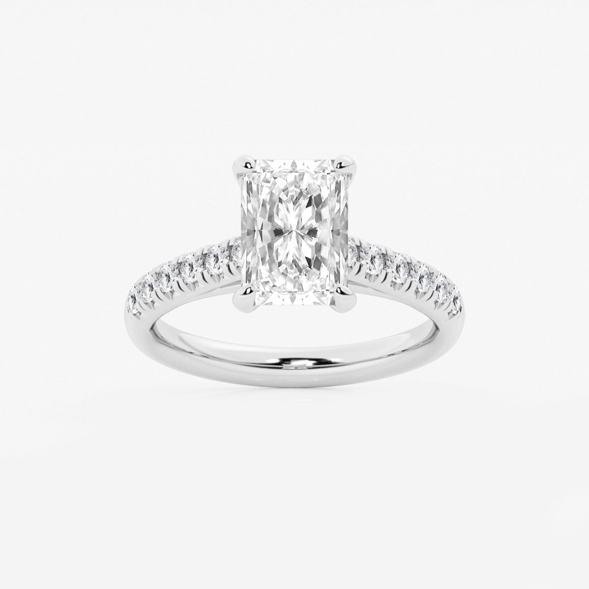 Estelle - French Pave Elegance Engagement Ring