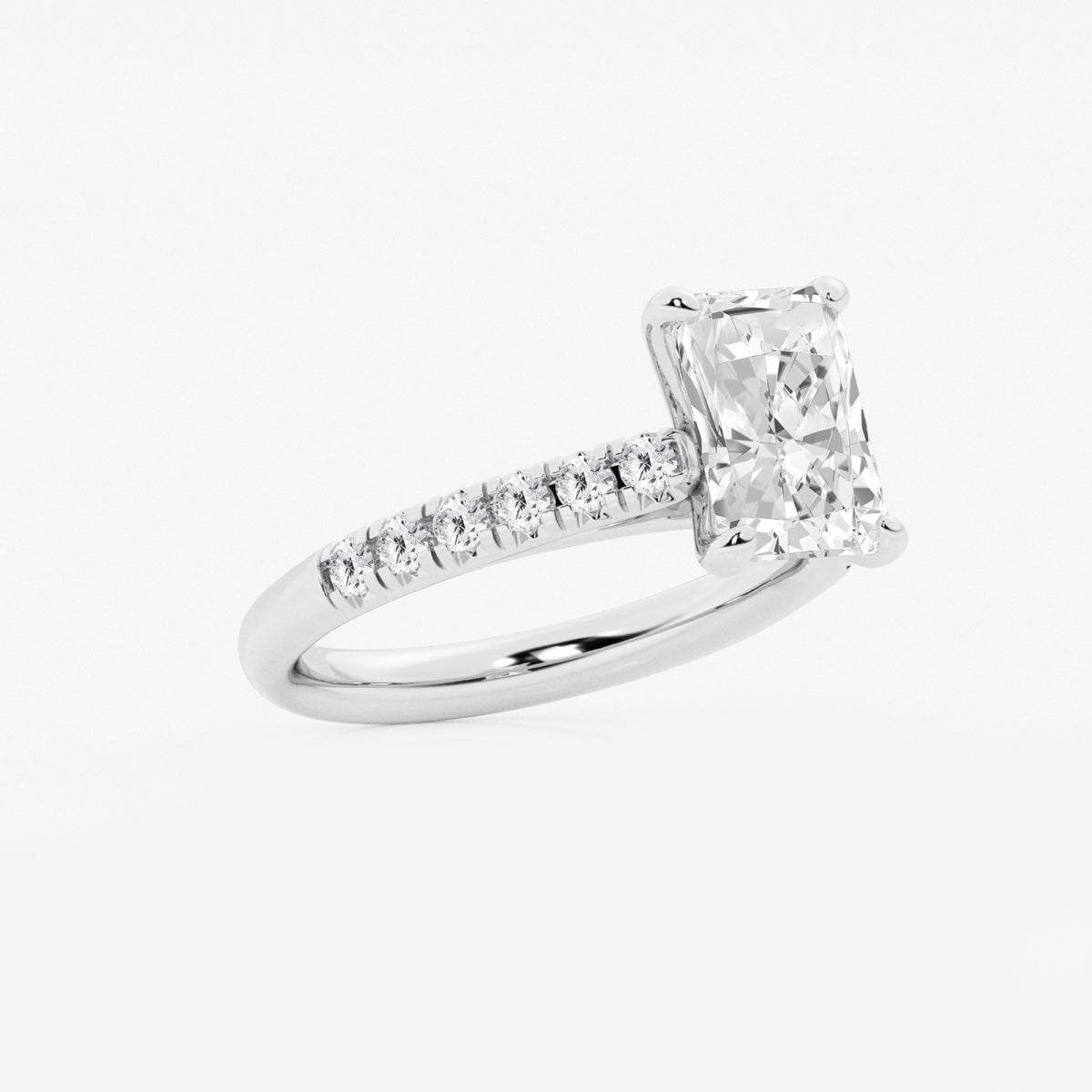 Estelle - French Pave Elegance Engagement Ring