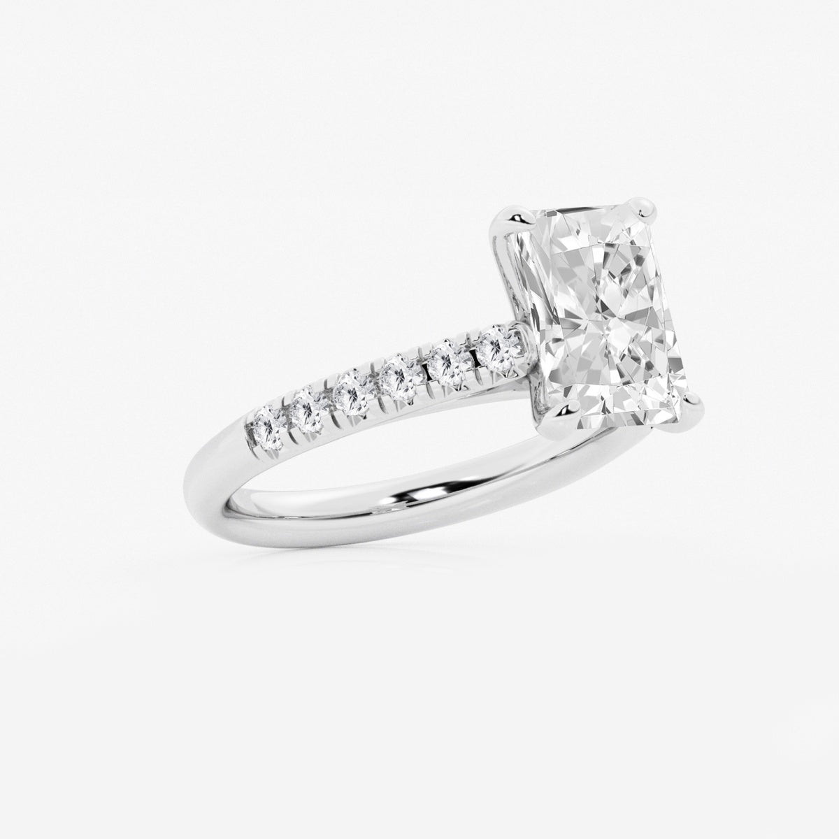 Estelle - French Pave Elegance Engagement Ring