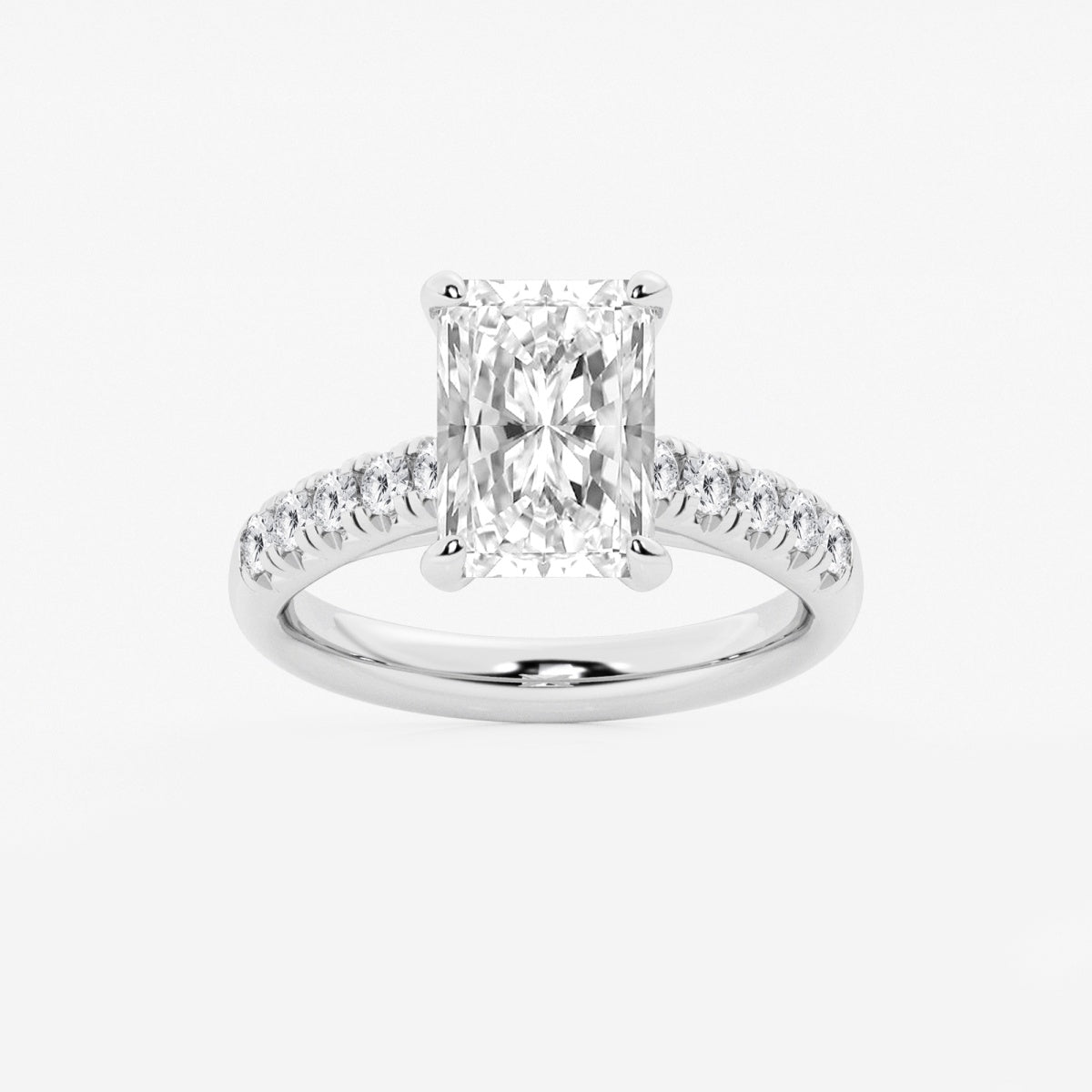 Estelle - French Pave Elegance Engagement Ring