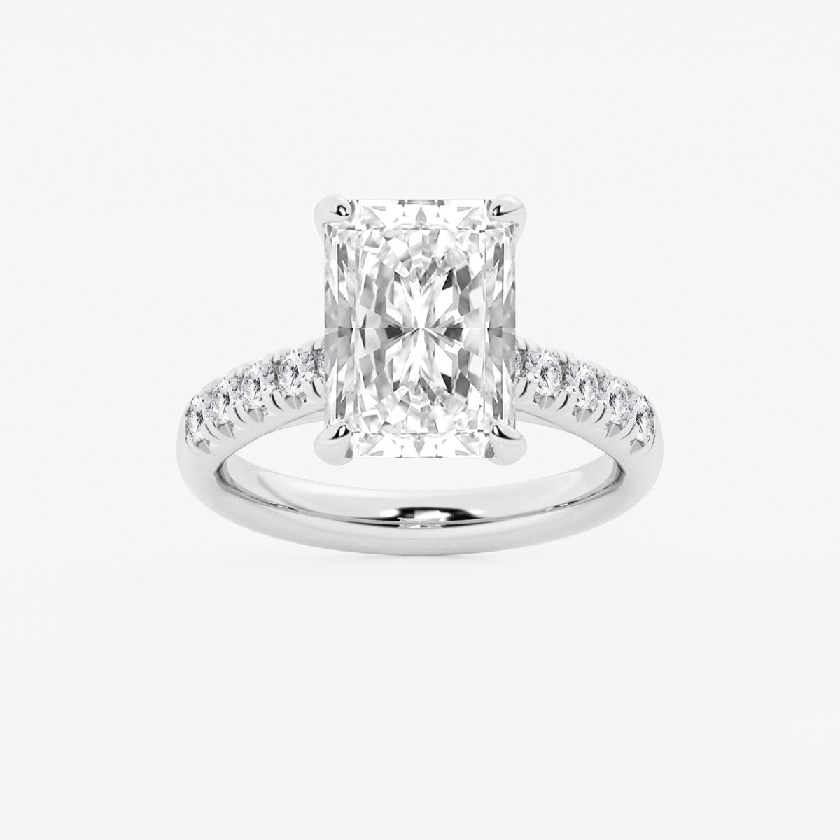 Estelle - French Pave Elegance Engagement Ring