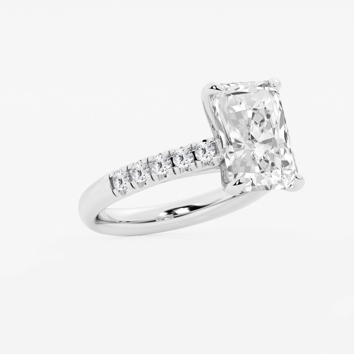 Estelle - French Pave Elegance Engagement Ring