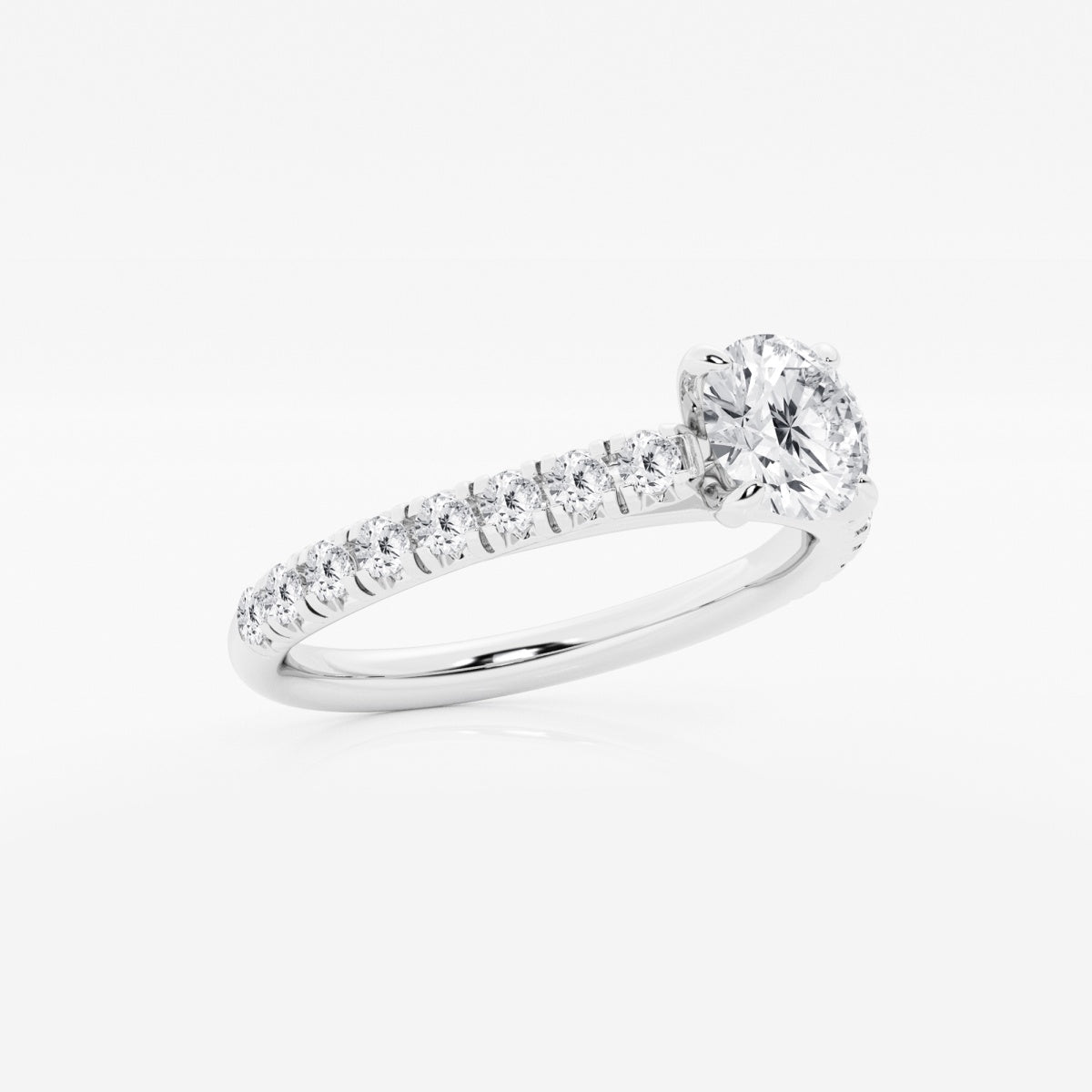 Estelle - French Pave Elegance Engagement Ring