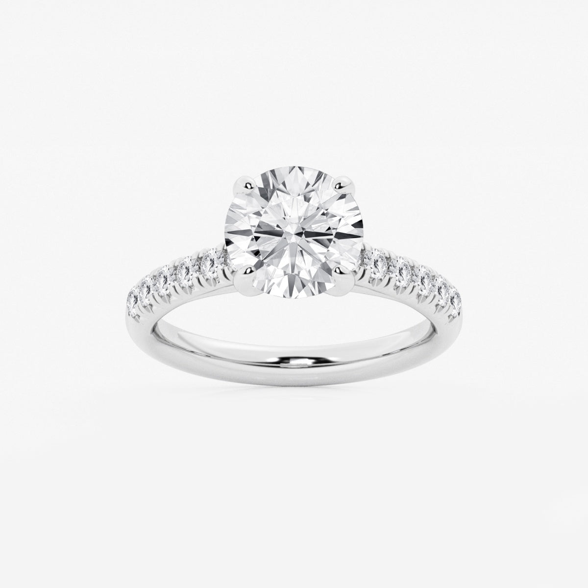 Estelle - French Pave Elegance Engagement Ring