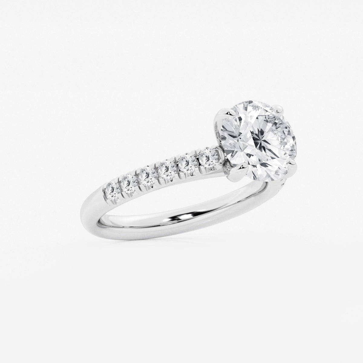 Estelle - French Pave Elegance Engagement Ring