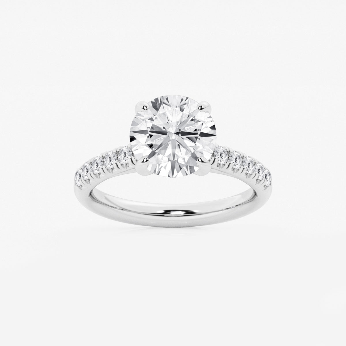 Estelle - French Pave Elegance Engagement Ring