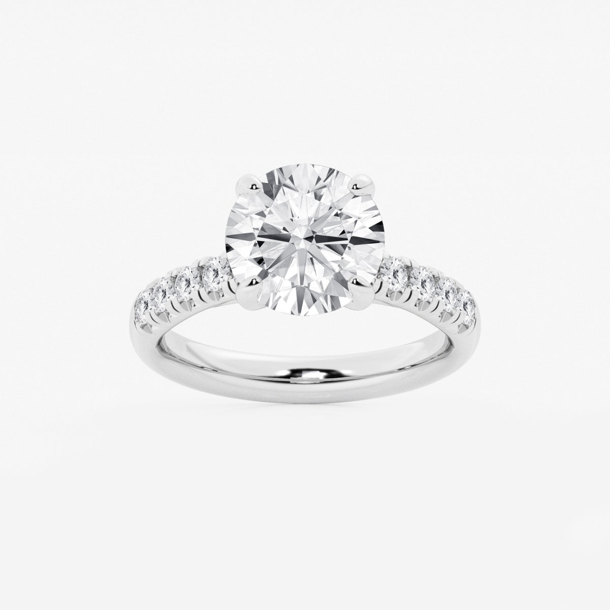 Estelle - French Pave Elegance Engagement Ring