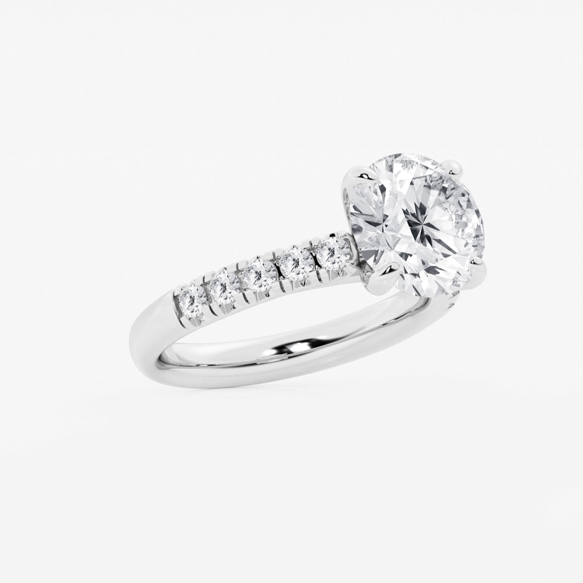 Estelle - French Pave Elegance Engagement Ring