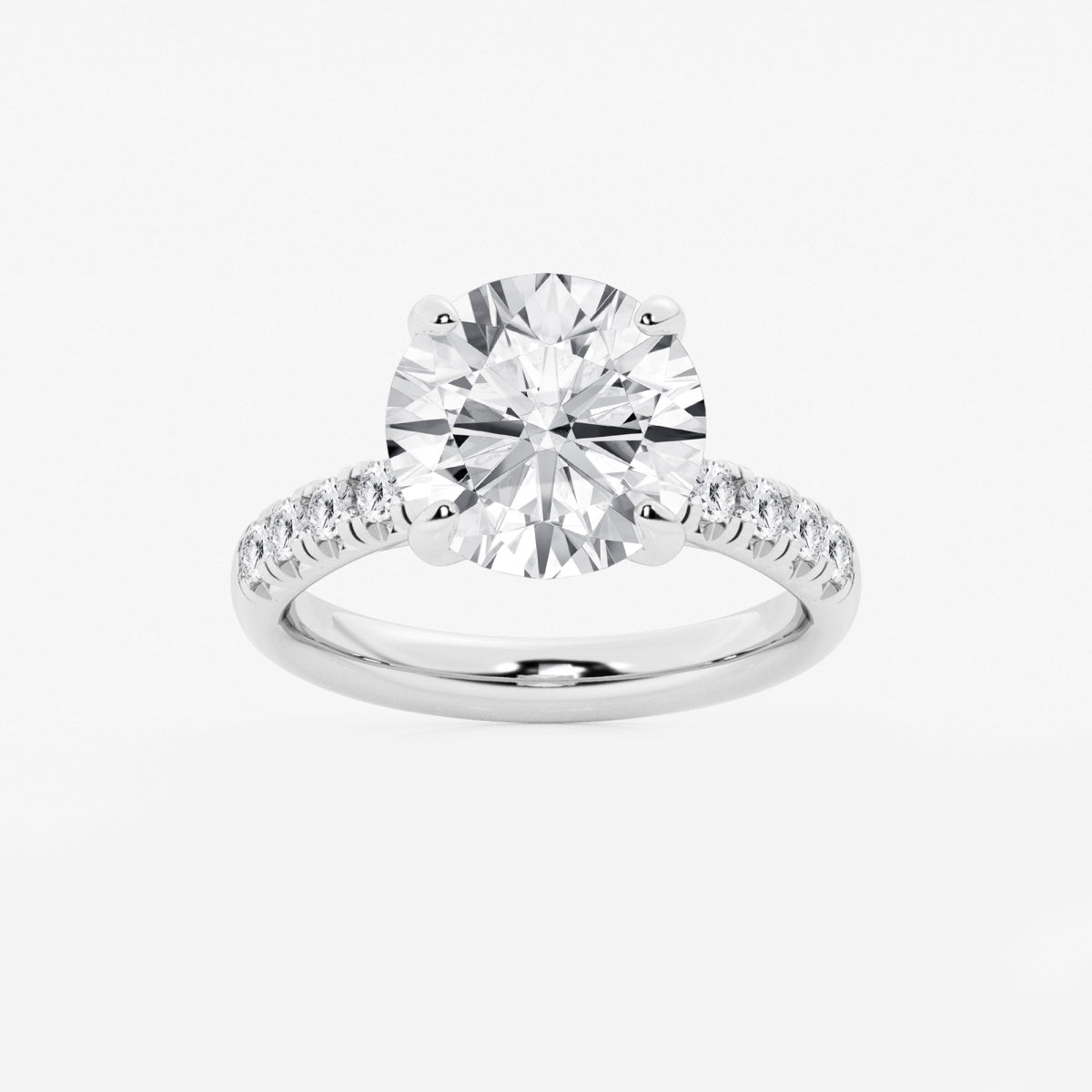 Estelle - French Pave Elegance Engagement Ring