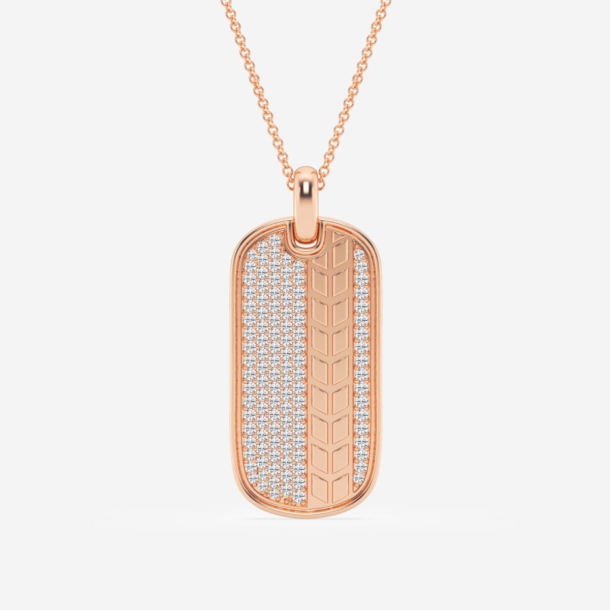 Ethan - Bold Dog Tag Pendant Necklaces