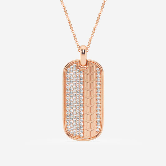 Ethan - Bold Dog Tag Pendant Necklaces