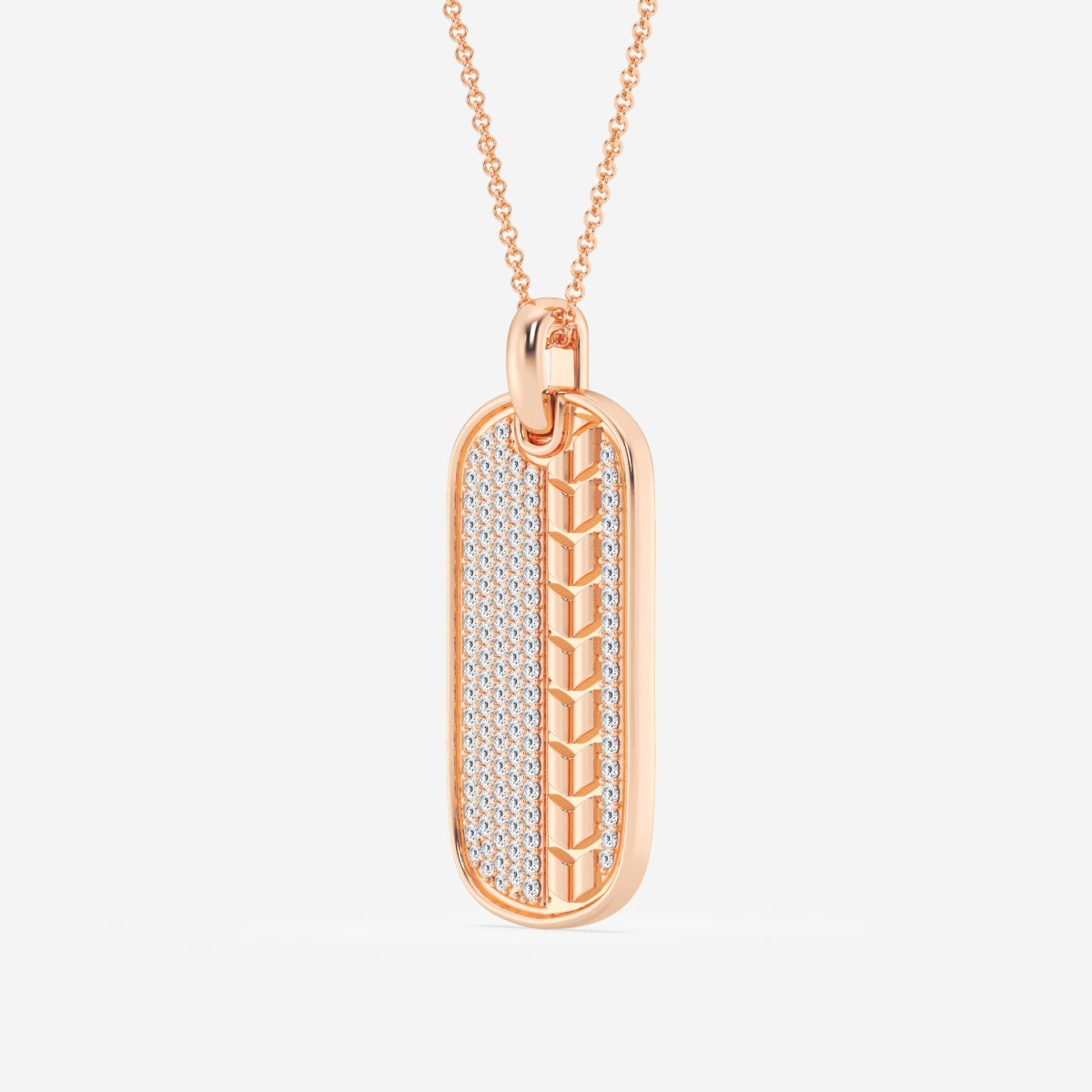 Ethan - Bold Dog Tag Pendant Necklaces