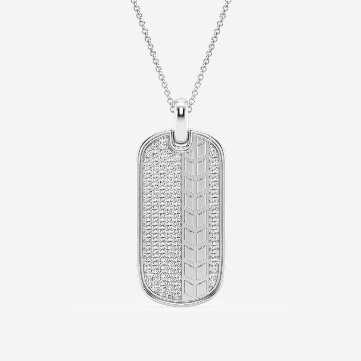 Ethan - Bold Dog Tag Pendant Necklaces