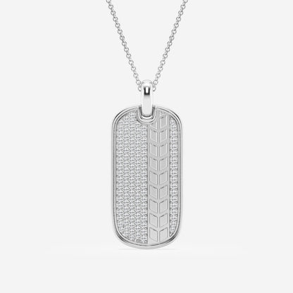 Ethan - Bold Dog Tag Pendant Necklaces