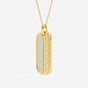 Ethan - Bold Dog Tag Pendant Necklaces