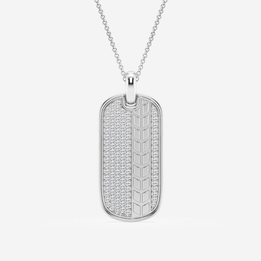 Ethan - Bold Dog Tag Pendant Necklaces