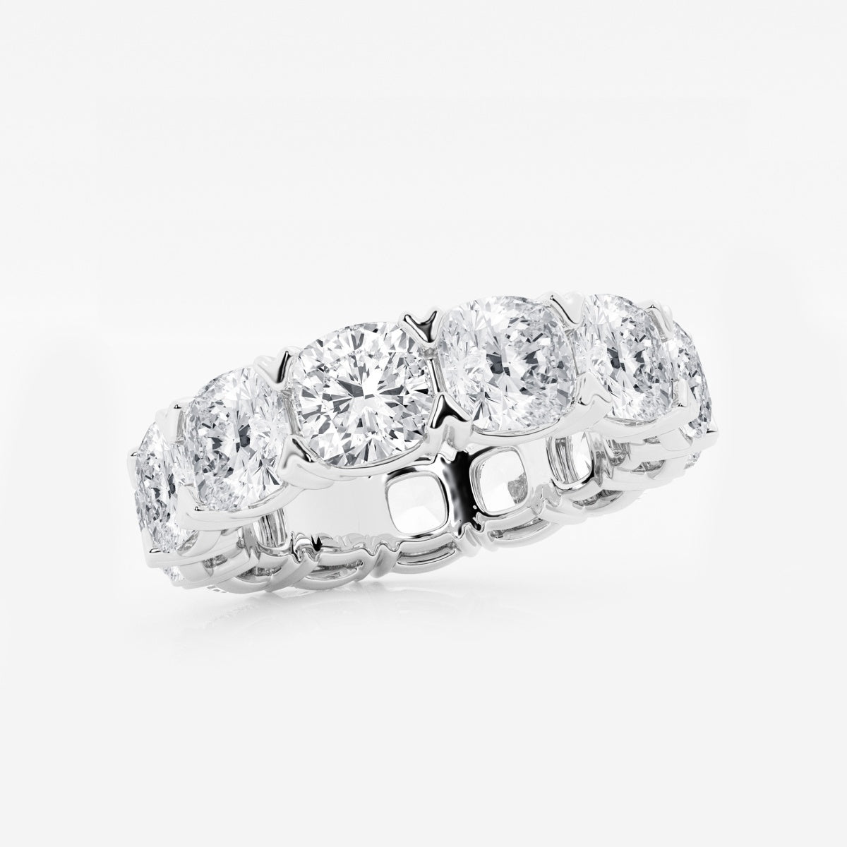 Evangeline - Bold V-Prong Design Wedding Ring