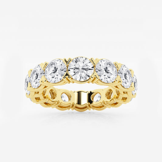 Evangeline - Bold V-Prong Design Wedding Ring