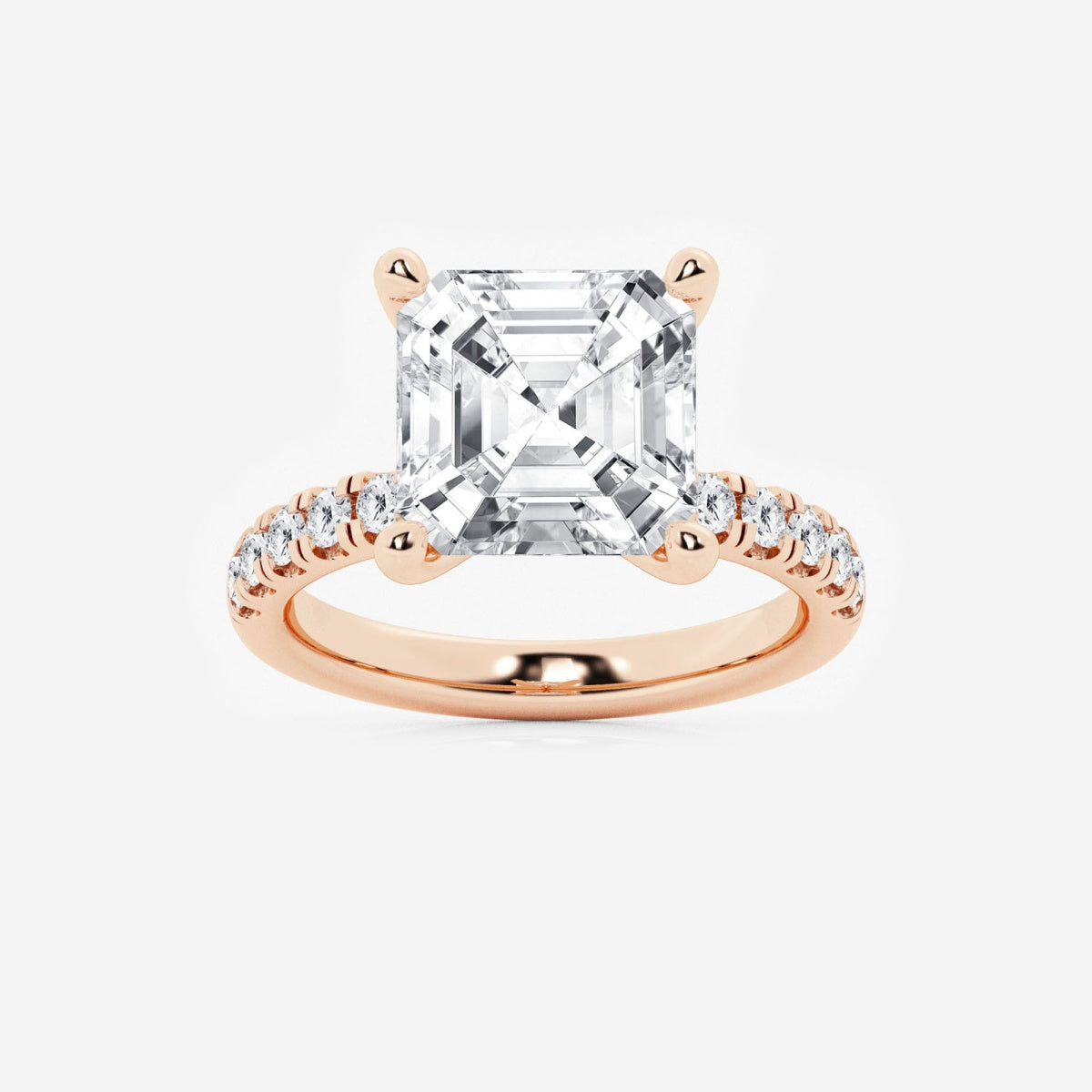 Everly - Hidden Halo Elegance Engagement Ring