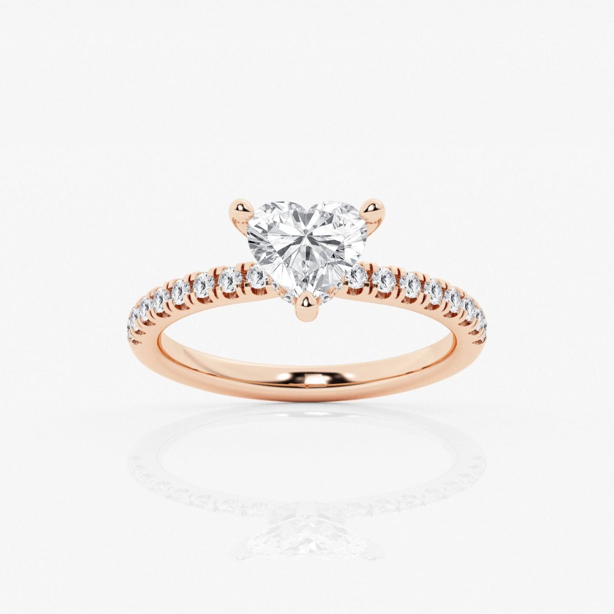 Everly - Hidden Halo Elegance Engagement Ring