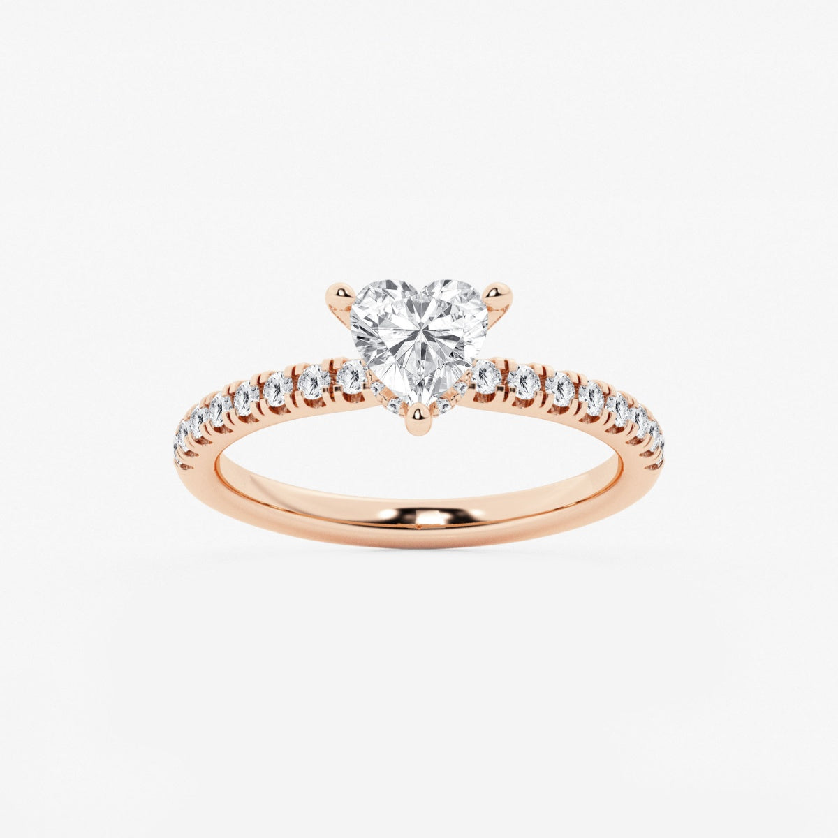 Everly - Hidden Halo Elegance Engagement Ring