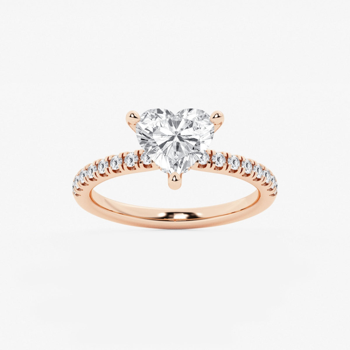 Everly - Hidden Halo Elegance Engagement Ring