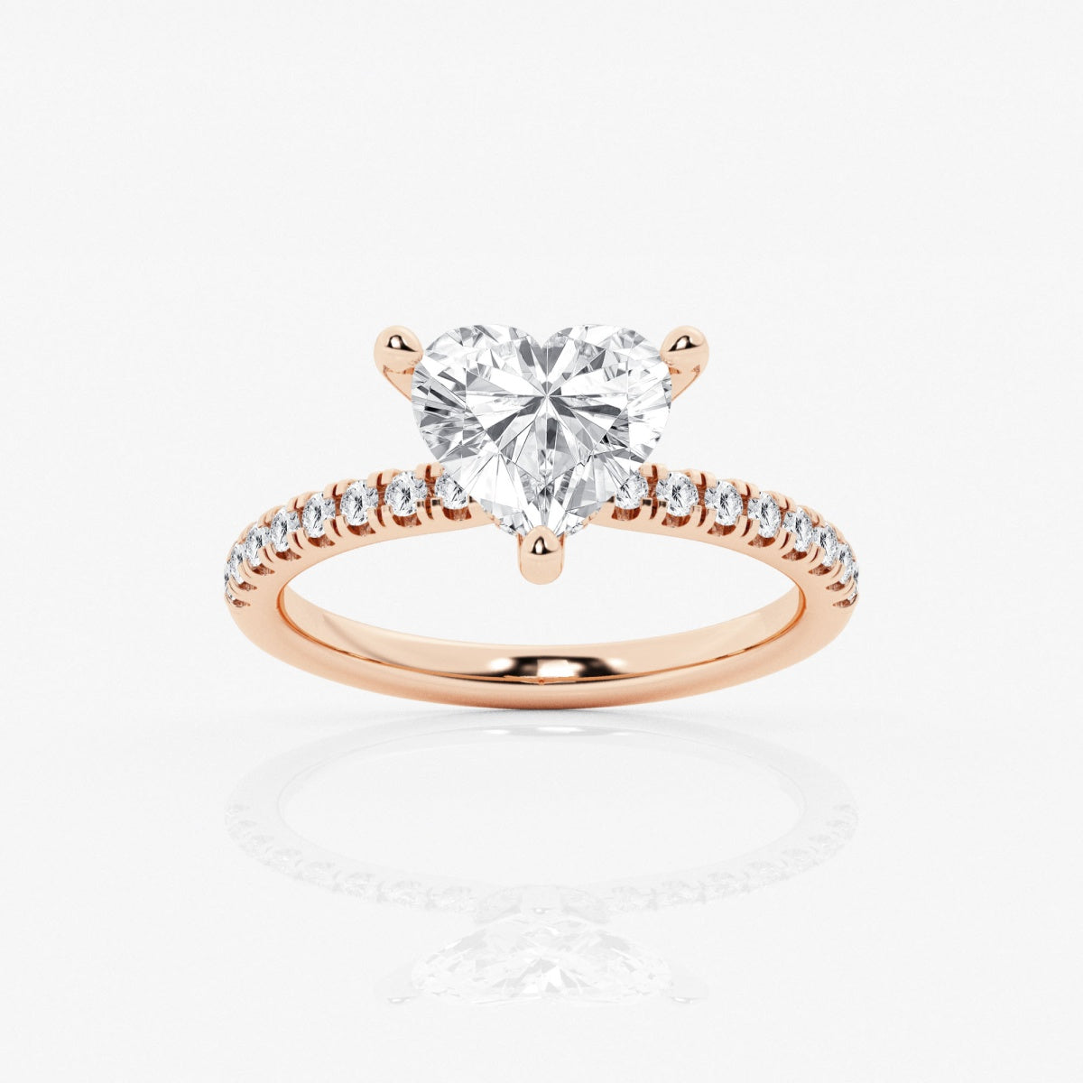 Everly - Hidden Halo Elegance Engagement Ring