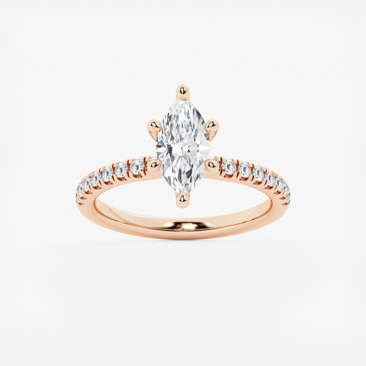 Everly - Hidden Halo Elegance Engagement Ring