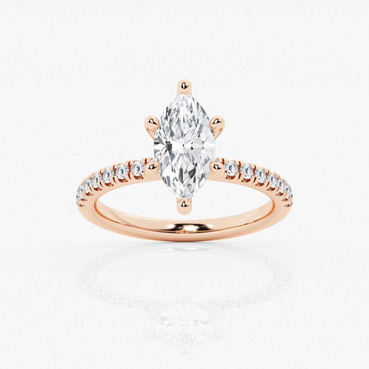 Everly - Hidden Halo Elegance Engagement Ring