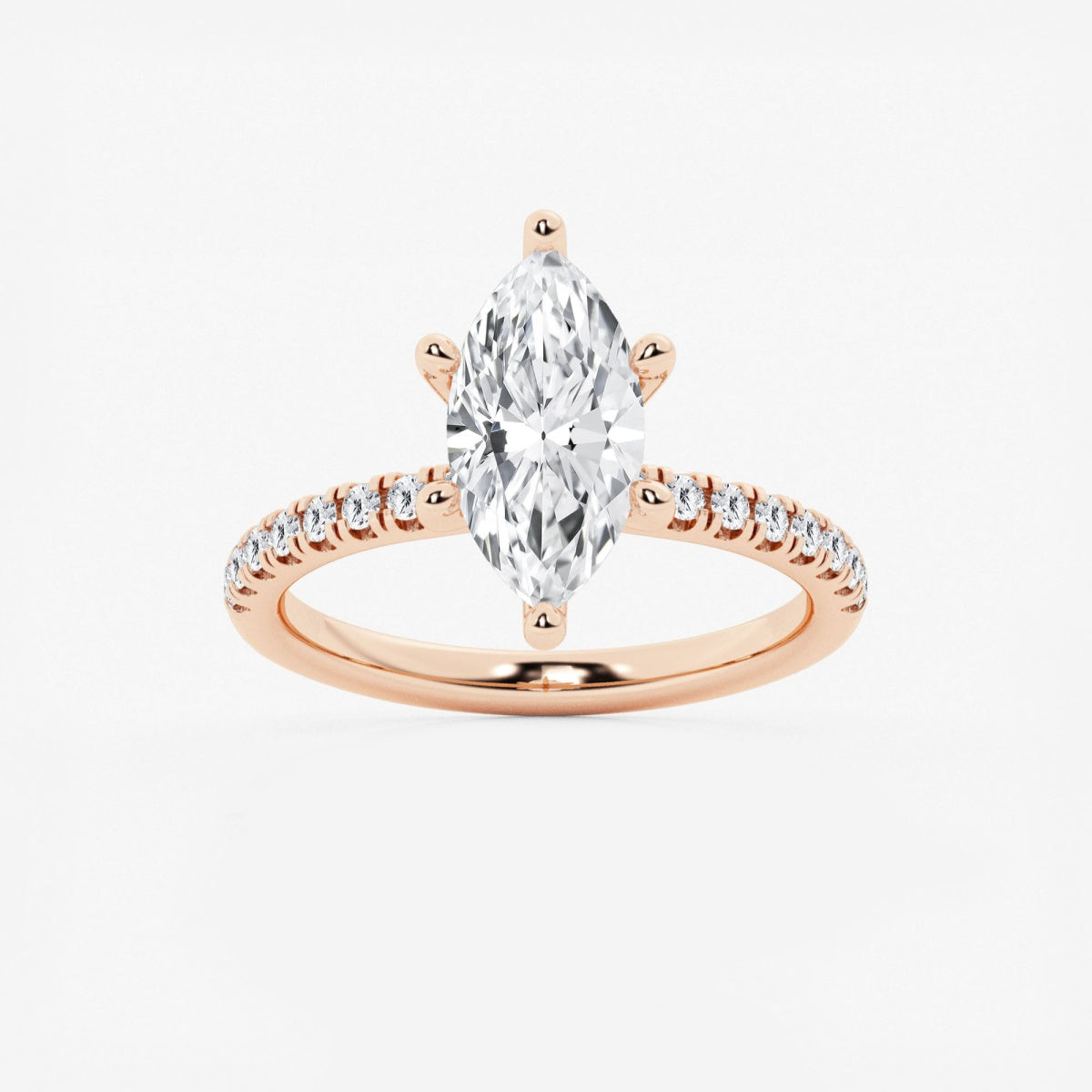 Everly - Hidden Halo Elegance Engagement Ring