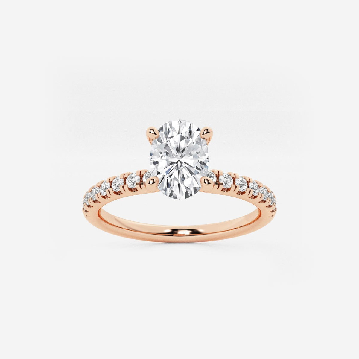 Everly - Hidden Halo Elegance Engagement Ring