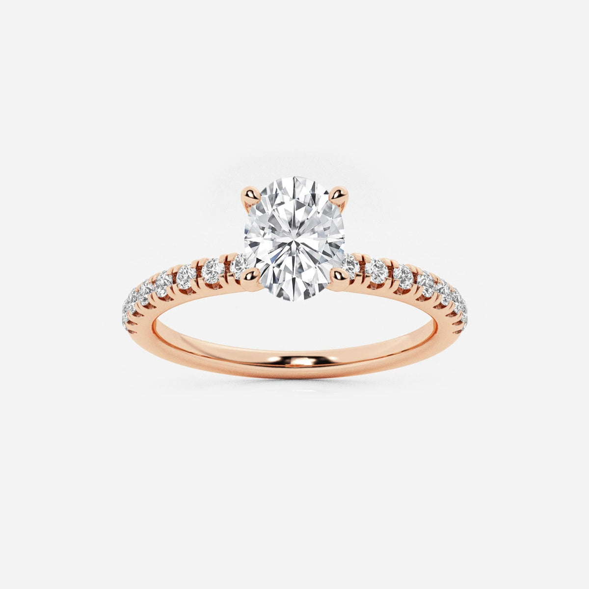 Everly - Hidden Halo Elegance Engagement Ring