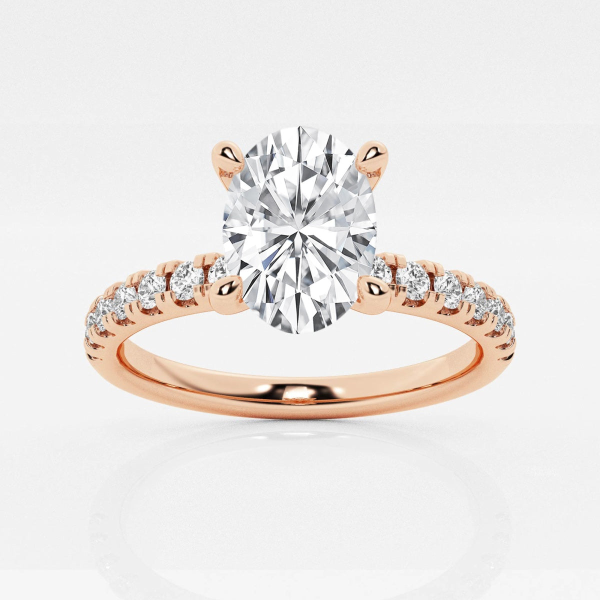 Everly - Hidden Halo Elegance Engagement Ring