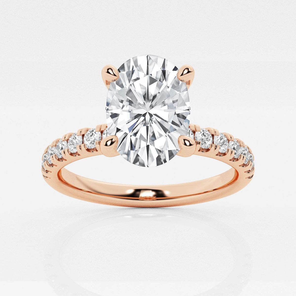 Everly - Hidden Halo Elegance Engagement Ring