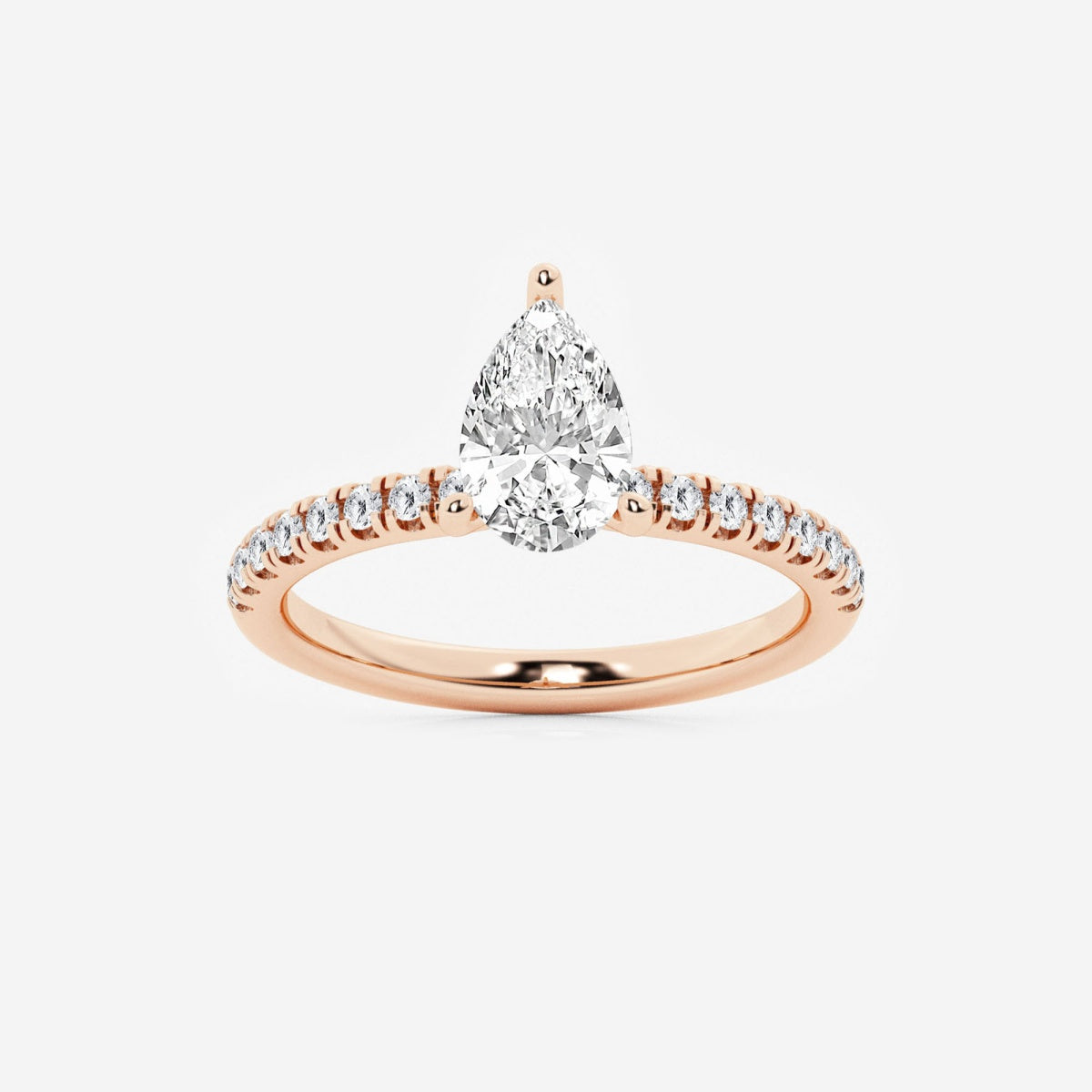 Everly - Hidden Halo Elegance Engagement Ring