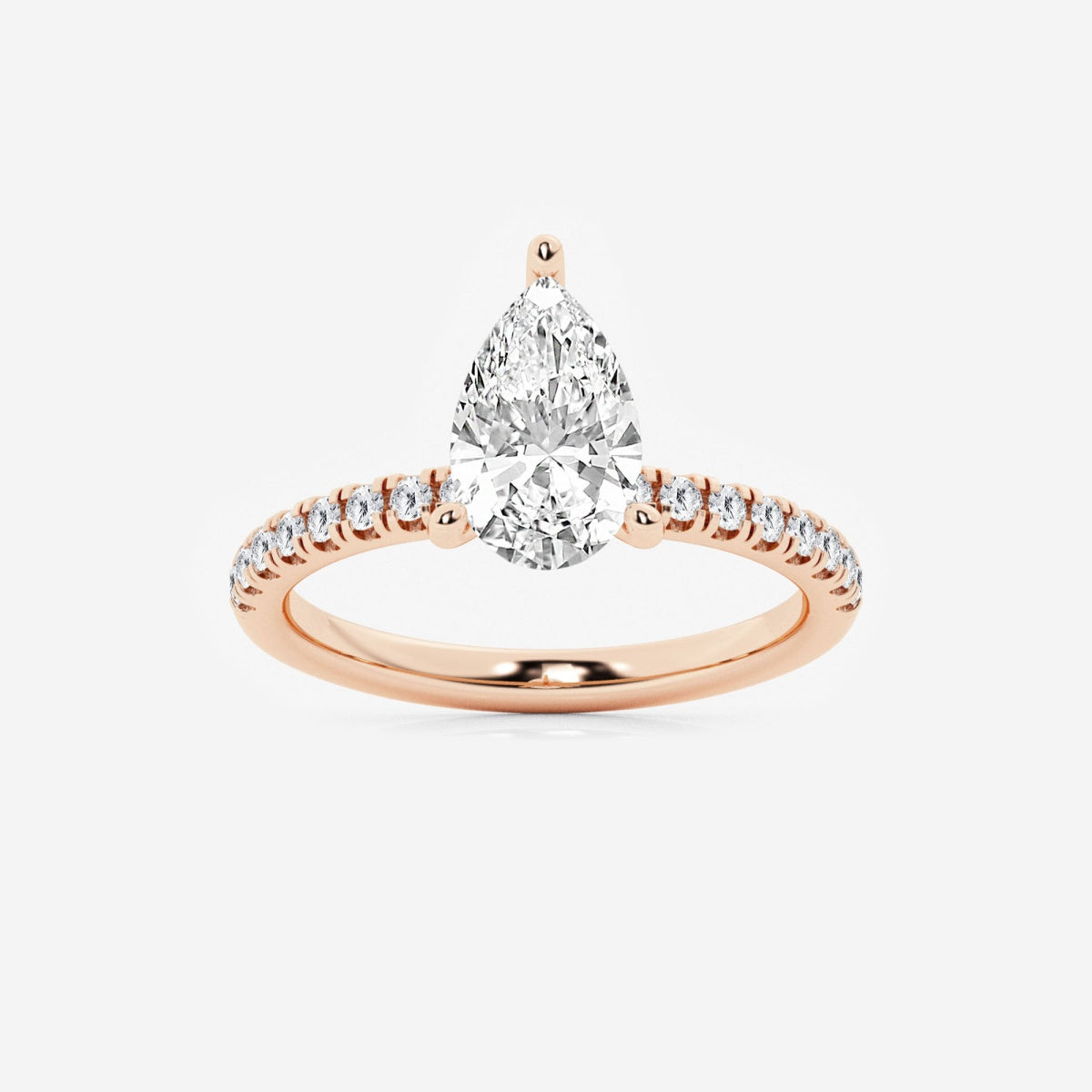 Everly - Hidden Halo Elegance Engagement Ring