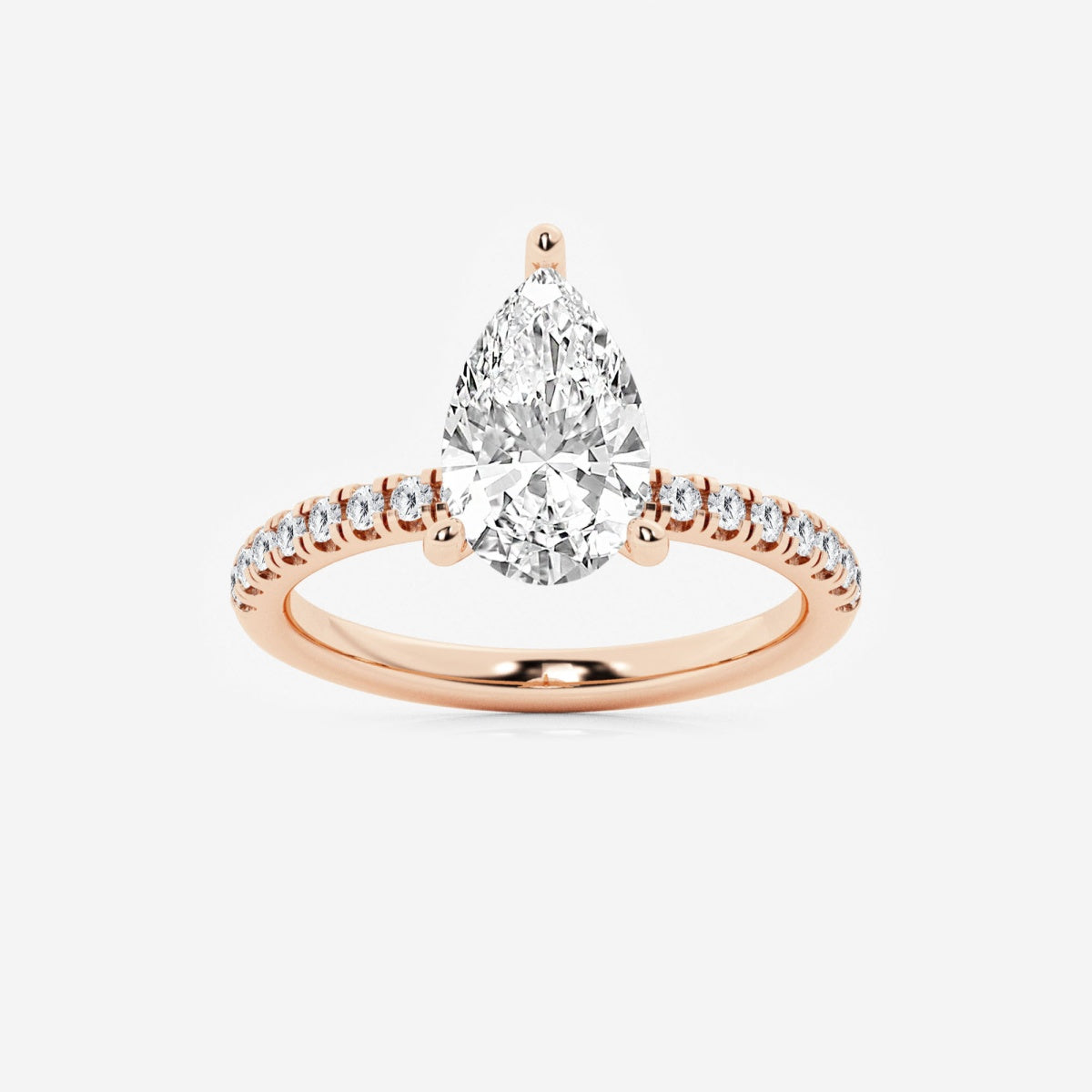 Everly - Hidden Halo Elegance Engagement Ring