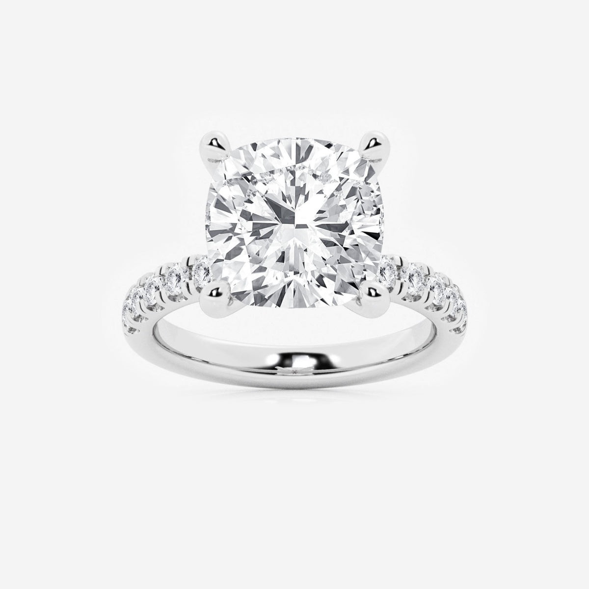 Everly - Hidden Halo Elegance Engagement Ring