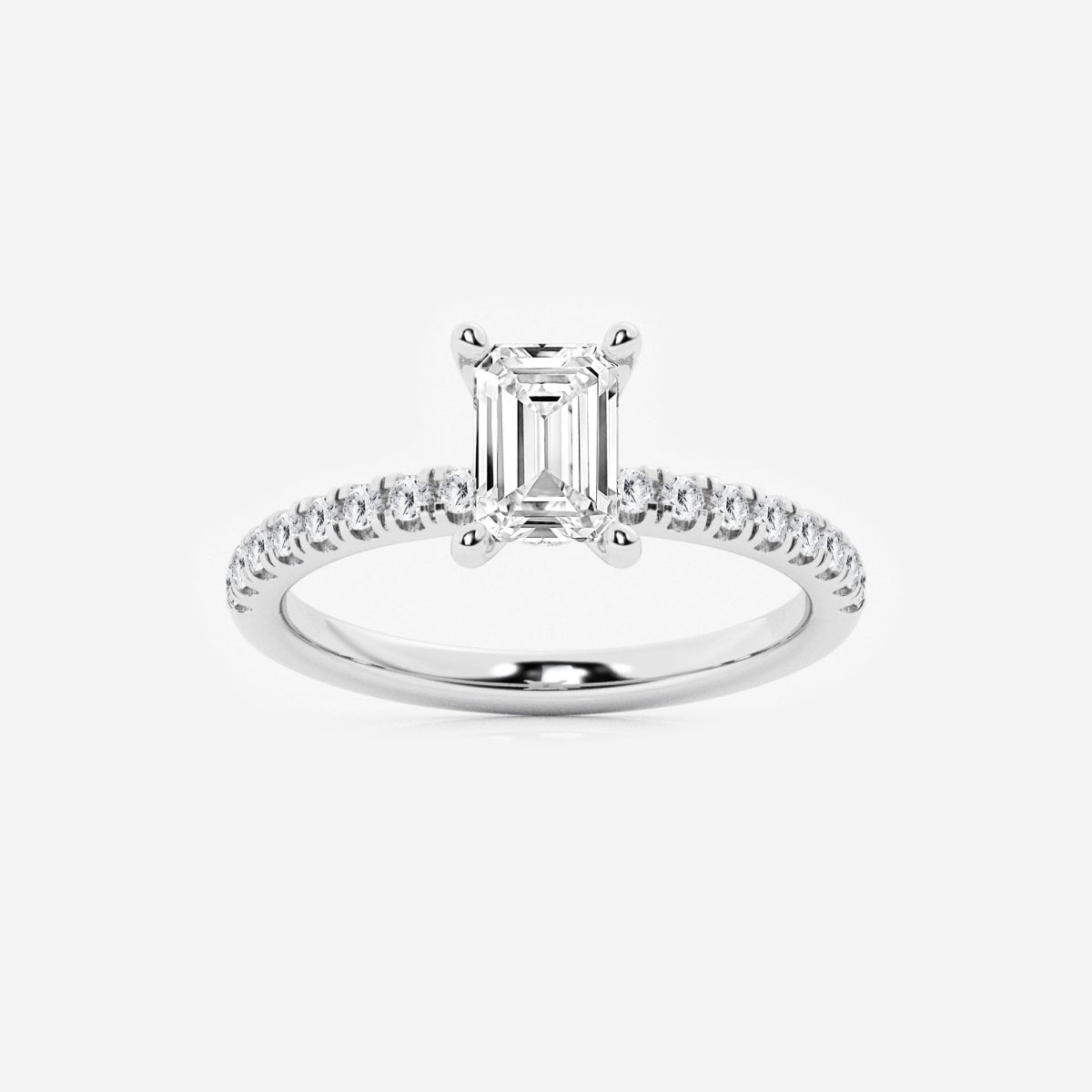 Everly - Hidden Halo Elegance Engagement Ring